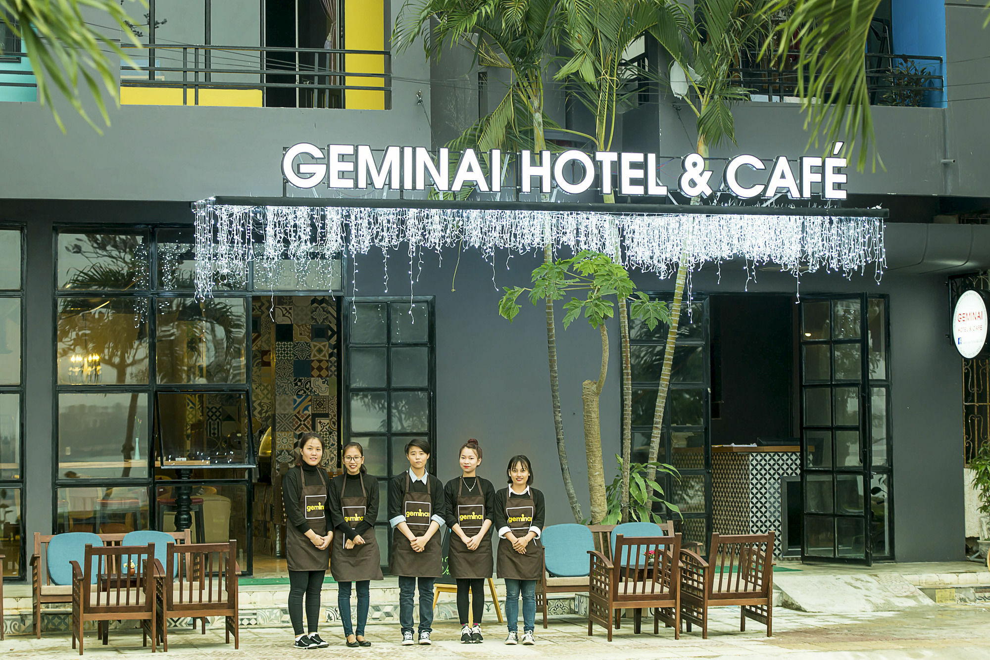Geminai Hotel & Cafe Ντονγκ Χόι Εξωτερικό φωτογραφία